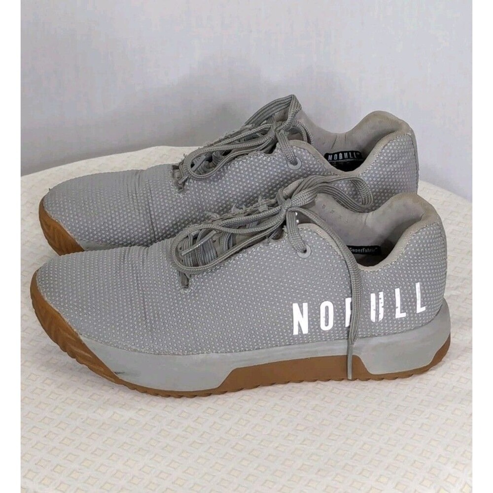 No Bull Sz 7 Outwork Edge Impact Sneakers  Arctic Gum Gray Shoes Women's Workout
